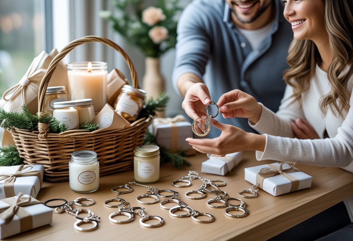 Personlige gaver nul nøgleringe og gavekurv inspiration til enhver lejlighed